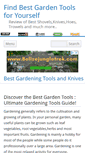 Mobile Screenshot of bestgardeningtoolsguide.com